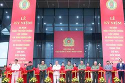Khánh thành Trung tâm Chỉ huy, điều hành, tác chiến xuất nhập cảnh