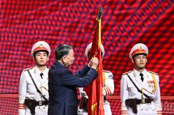 [Ảnh] Lễ kỷ niệm 80 năm Ngày truyền thống lực lượng An ninh nhân dân