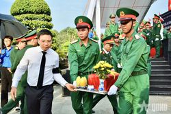 TP Đồng Nai: Trang trọng truy điệu và an táng 63 hài cốt liệt sĩ