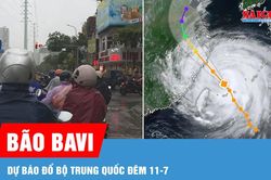 Bão Bavi dự báo đổ bộ Trung Quốc đêm 11-7, miền Bắc sắp có đợt mưa lớn