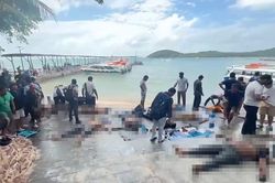 15 người tử vong trong vụ lật ca nô chở du khách ở Phú Quốc