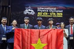Học sinh Việt Nam giành 5 huy chương tại Olympic Vật lí quốc tế