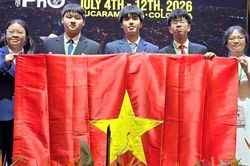 Việt Nam giành 4 Huy chương Vàng Olympic Vật lý quốc tế năm 2026