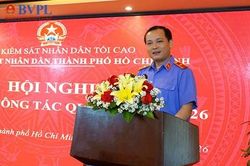 VKSND TP Hồ Chí Minh giao ban công tác Quý III năm 2026