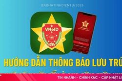 [Infographic] Hướng dẫn thông báo lưu trú khi nhà có người đến ở qua đêm trên VNeID