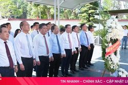 Lãnh đạo tỉnh Khánh Hòa tri ân các anh hùng liệt sĩ tại Ngã ba Đồng Lộc