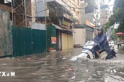 Thời tiết ngày 11/7: Khu vực Bắc Bộ và Trung Bộ mưa to, biển động mạnh