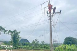 Sơn La nhanh chóng khôi phục cấp điện cho hơn 4.100 khách hàng sau mưa lũ