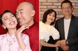 Vợ chồng Thu Trang 'đối đầu' với NSƯT Hữu Châu và Hồng Đào