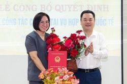 Bà Nguyễn Thị Trà Vi làm Phó Vụ trưởng Vụ Hợp tác quốc tế, Ngân hàng Nhà nước Việt Nam