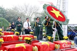 Xúc động lễ viếng, truy điệu, an táng 63 hài cốt liệt sĩ tại Đồng Nai