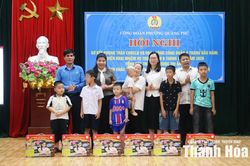 Công đoàn phường Quảng Phú đổi mới hoạt động, nâng cao hiệu quả chăm lo đoàn viên, người lao động