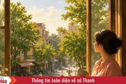 Nhịp phố qua &ocirc; cửa