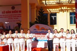 Gắn biển công trình trụ sở Thi hành án dân sự thành phố Đà Nẵng