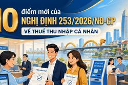 10 điểm mới của Nghị định 253/2026/NĐ-CP về thuế thu nhập cá nhân