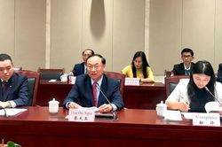 Bí thư Tỉnh ủy Gia Lai Thái Đại Ngọc chào xã giao lãnh đạo TP. Ninh Ba