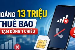 Khoảng 13 triệu thuê bao bị tạm dừng một chiều: Người dùng cần làm gì?