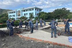 Các đơn vị Vùng 4 Hải quân ra quân Ngày thứ Bảy tình nguyện