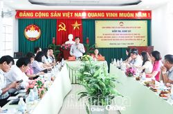 Đoàn công tác Ủy ban Trung ương MTTQ Việt Nam: Kiểm tra công tác quản lý Quỹ Cứu trợ và Quỹ 'Vì người nghèo' tại Khánh Hòa