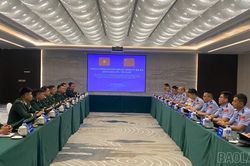 Lào Cai: 4 đồn Biên phòng hội đàm với Trạm Kiểm tra Biên phòng Hà Khẩu (Trung Quốc)