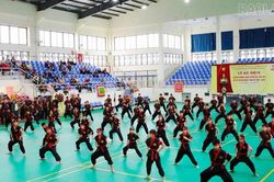 Lễ kỷ niệm 40 năm phong tr&agrave;o luyện tập V&otilde; Nhất Nam tại Mường L&ograve;
