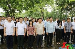 Đảng bộ Ủy ban Công tác đại biểu của Quốc hội dâng hương tại Khu Di tích lịch sử lưu niệm Trung đoàn 52 Tây Tiến