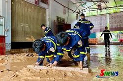 Mường La khẩn trương khắc phục hậu quả do mưa lớn