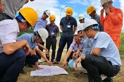 Đoàn công tác tỉnh Thanh Hóa khảo sát, thẩm định Dự án Thủy điện Trung Sơn mở rộng