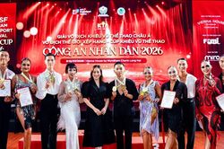 Phan Hiển - Thu Hương và kỳ vọng cho dancesport Công an nhân dân