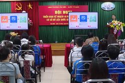 Phường Văn Miếu - Quốc Tử Gi&aacute;m tập huấn 'l&agrave;m sạch' dữ liệu đất đai