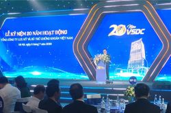 VSDC - 20 năm đồng h&agrave;nh c&ugrave;ng thị trường chứng kho&aacute;n Việt Nam