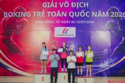 Cao Bằng giành 5 huy chương tại Giải Vô địch Boxing trẻ toàn quốc năm 2026