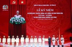 Lễ kỷ niệm 80 năm Ngày truyền thống lực lượng An ninh nhân dân và đón nhận Huân chương Sao vàng lần thứ tư