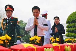 Phó Thủ tướng Nguyễn Văn Thắng dự lễ an táng 63 hài cốt liệt sĩ tại Đồng Nai