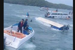 Lật ca nô chở du khách ở Phú Quốc, nghi có người thiệt mạng