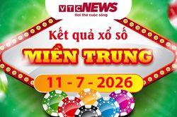 XSMT 11/7/2026 - Kết quả xổ số miền Trung hôm nay ngày 11 tháng 7