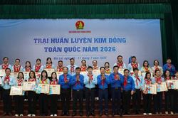 171 trại sinh đạt chuẩn Huấn luyện viên cấp I Trung ương