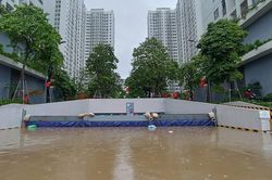 Miền Bắc liên tiếp hứng các đợt mưa lớn dồn dập