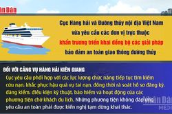 [Video] Siết chặt an toàn vận tải khách đường thủy sau vụ lật canô ở Phú Quốc