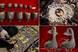 Sốc: Quần thể mộ thời Hán với quan tài nhiều lớp