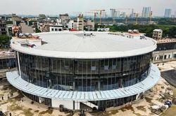 Bến xe khách thứ 7 của Hà Nội thành hình sau hơn một năm thi công