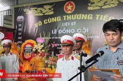 Đón hài cốt liệt sĩ Lê Đồng Cội về với đất mẹ