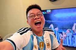 Quốc Trường, Ho&agrave;ng B&aacute;ch, MC Quang Minh 'ph&aacute;t sốt' v&igrave; Messi v&agrave; tuyển Argentina