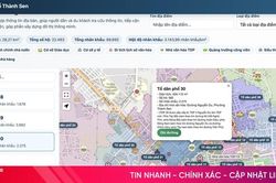Phường Thành Sen số hóa thông tin địa bàn trên 'bản đồ số'
