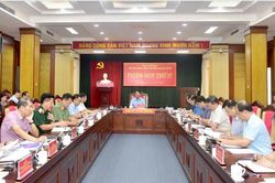 Tuyên Quang siết chặt kiểm soát kỷ cương, phòng ngừa vi phạm, xử lý vụ việc tồn đọng