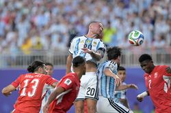 World Cup 2026: Argentina tạm dẫn trước Thụy Sĩ 1- 0 trong hiệp 1