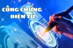 Công chứng điện tử: 'Lá chắn' pháp lý trong giao dịch số