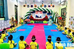 15 trường mầm non tại Thanh Hóa sẽ thí điểm chương trình mới
