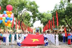 X&atilde; Lương T&agrave;i, Ph&uacute;c H&ograve;a khai mạc Đại hội Thể dục thể thao lần thứ I