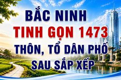 Bắc Ninh: Tinh gọn 1473 thôn, tổ dân phố sau sắp xếp